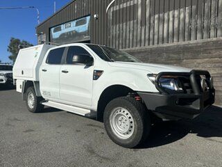 2014 Ford Ranger PX XL White 6 Speed Sports Automatic Cab Chassis.