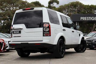 2015 Land Rover Discovery Series 4 L319 MY16 SDV6 SE White 8 Speed Sports Automatic Wagon.