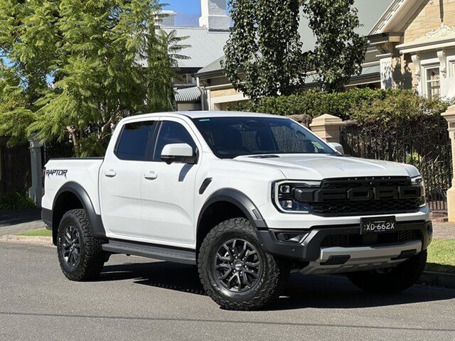 Used Ford Ranger PY 2024.00MY Raptor Hyde Park, 2024 Ford Ranger PY 2024.00MY Raptor White 10 Speed Sports Automatic Double Cab Pick Up