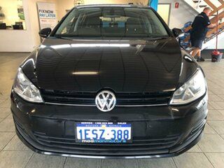 2015 Volkswagen Golf VII MY15 90TSI DSG Comfortline Black 7 Speed Sports Automatic Dual Clutch