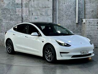 2022 Tesla Model 3 MY22 Rear-Wheel Drive White 1 Speed Reduction Gear Sedan.
