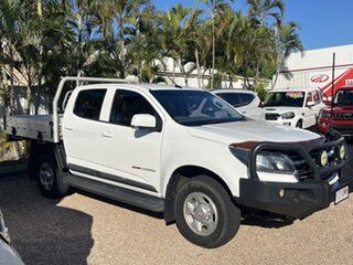 2017 Holden Colorado RG MY17 LS Crew Cab White 6 Speed Sports Automatic Cab Chassis.