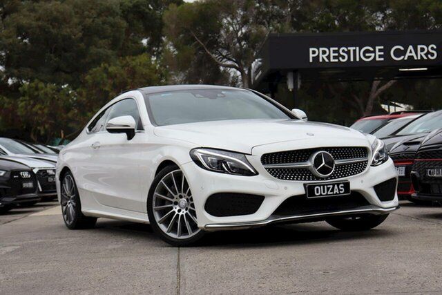 Used Mercedes-Benz C-Class C205 C250 d 9G-Tronic Balwyn, 2016 Mercedes-Benz C-Class C205 C250 d 9G-Tronic White 9 Speed Sports Automatic Coupe