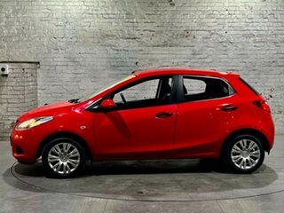 2010 Mazda 2 DE10Y1 MY10 Neo Red 4 Speed Automatic Hatchback