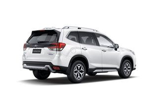 2024 Subaru Forester S5 MY24 Hybrid L CVT AWD White Crystal 7 Speed Constant Variable Wagon.