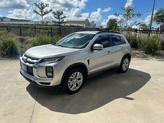 2021 Mitsubishi ASX XD MY21 ES Plus 2WD Silver 1 Speed Constant Variable Wagon.