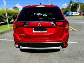 2017 Mitsubishi Outlander ZK MY17 LS (4x2) Red Continuous Variable Wagon