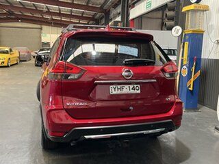 2017 Nissan X-Trail T32 ST (FWD) Red Continuous Variable Wagon.