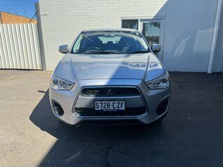 2014 Mitsubishi ASX XB MY14 2WD Silver 6 Speed Constant Variable Wagon.