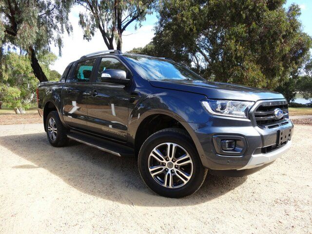 Used Ford Ranger PX MkIII 2021.25MY Wildtrak Morphett Vale, 2021 Ford Ranger PX MkIII 2021.25MY Wildtrak Grey 10 Speed Sports Automatic Double Cab Pick Up