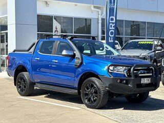 2018 Ford Ranger PX MkIII 2019.00MY XLT Blue 6 Speed Sports Automatic Utility.