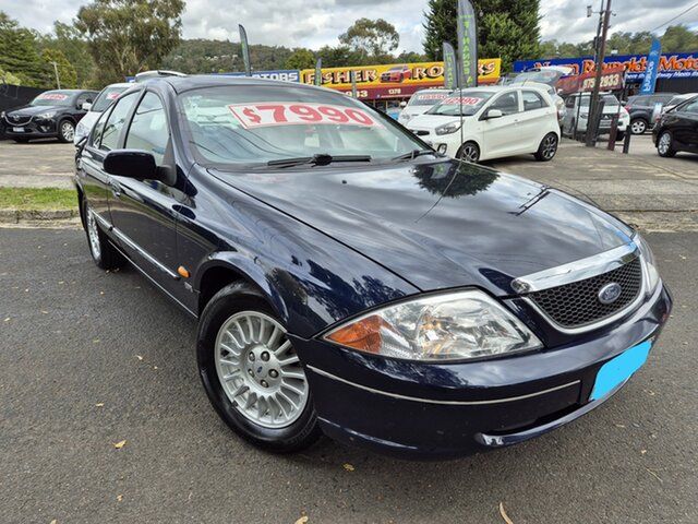 Used Ford Fairmont AUII Upper Ferntree Gully, 2000 Ford Fairmont AUII Blue 4 Speed Automatic Sedan
