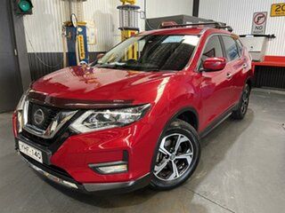2017 Nissan X-Trail T32 ST (FWD) Red Continuous Variable Wagon.