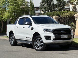 2020 Ford Ranger PX MkIII 2020.25MY Wildtrak White 10 Speed Sports Automatic Double Cab Pick Up.