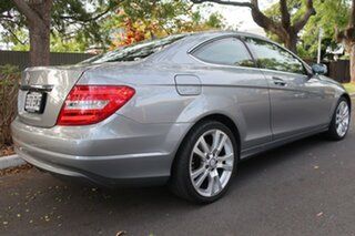 2012 Mercedes-Benz C-Class C204 C180 BlueEFFICIENCY 7G-Tronic + Grey 7 Speed Sports Automatic Coupe.