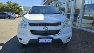 2014 Holden Colorado RG MY14 LX Crew Cab White 6 Speed Sports Automatic Utility