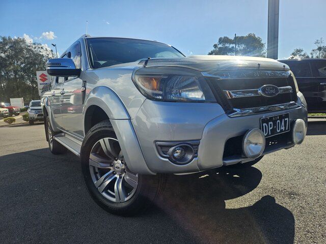 Used Ford Ranger PK XL Crew Cab Maitland, 2010 Ford Ranger PK XL Crew Cab Silver 5 Speed Manual Utility