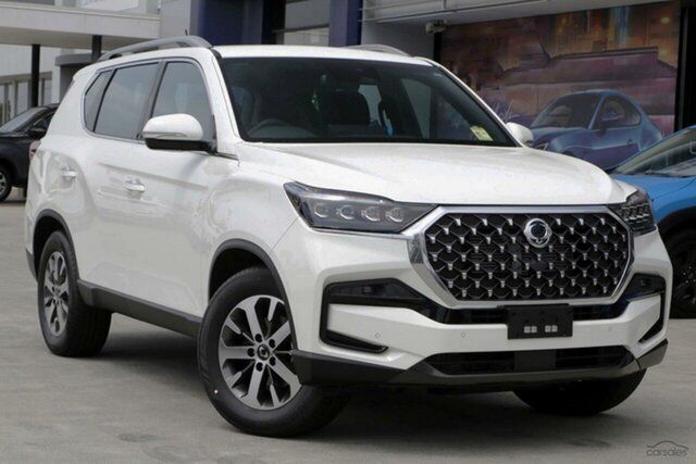 New Ssangyong Rexton Y461 MY24 ELX Christies Beach, 2024 Ssangyong Rexton Y461 MY24 ELX White 8 Speed Sports Automatic Wagon