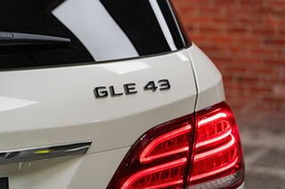2017 Mercedes-Benz GLE-Class W166 807MY GLE43 AMG 9G-Tronic 4MATIC Designo Diamond White 9 Speed