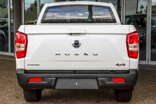 2023 Ssangyong Musso Q261 MY24 Ultimate Crew Cab XLV White 6 Speed Sports Automatic Utility.