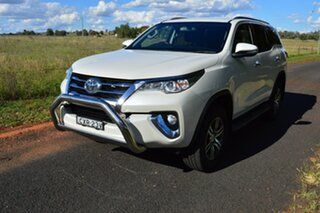2015 Toyota Fortuner GUN156R GXL Crystal Pearl 6 Speed Automatic Wagon.