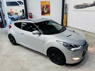 2014 Hyundai Veloster FS3 + Coupe Silver 6 Speed Manual Hatchback