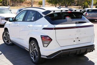 2023 Hyundai Kona SX2.V1 MY24 Premium AWD N Line Atlas White 8 Speed Sports Automatic Wagon.