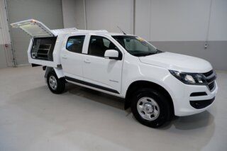 2019 Holden Colorado RG MY20 LS Crew Cab 4x2 White 6 Speed Sports Automatic Cab Chassis