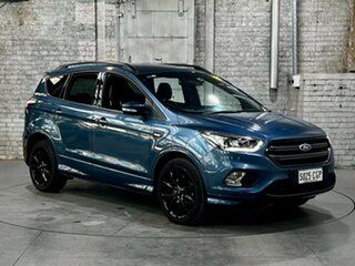 2018 Ford Escape ZG 2018.75MY ST-Line Blue 6 Speed Sports Automatic SUV.