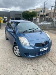 2008 Toyota Yaris NCP91R YRS Blue 4 Speed Automatic