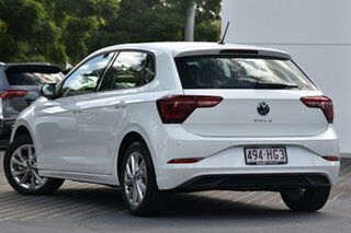 2023 Volkswagen Polo AE MY23 85TSI DSG Style Pure White 7 Speed Sports Automatic Dual Clutch.