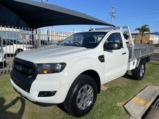 2016 Ford Ranger PX MkII MY17 XL 3.2 (4x4) White 6 Speed Automatic Cab Chassis.