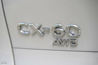 2023 Mazda CX-60 KH0HD G40e Skyactiv-Drive i-ACTIV AWD Evolve White 8 Speed