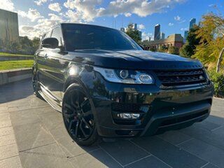 2015 Land Rover Range Rover Sport L494 15.5MY Autobiography Black 8 Speed Sports Automatic Wagon.