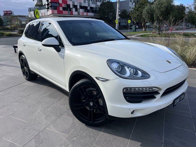 Used Porsche Cayenne 92A MY11 S Tiptronic South Melbourne, 2010 Porsche Cayenne 92A MY11 S Tiptronic White 8 Speed Sports Automatic Wagon