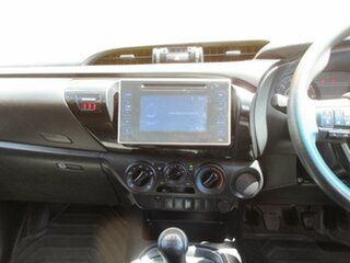 2018 Toyota Hilux GUN122R Workmate White 5 Speed Manual Dual Cab