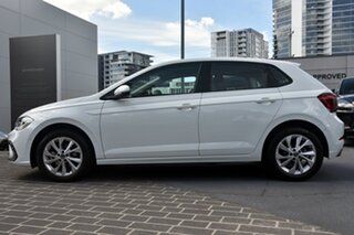 2023 Volkswagen Polo AE MY23 85TSI DSG Style Pure White 7 Speed Sports Automatic Dual Clutch.