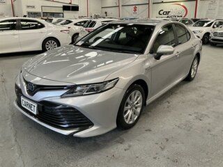 2020 Toyota Camry Axvh70R Ascent (Hybrid) Silver Continuous Variable Sedan.