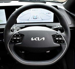 2021 Kia EV6 CV MY22 GT-Line AWD Aurora Black Pearl 1 Speed Reduction Gear Wagon