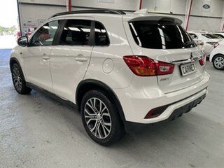 2018 Mitsubishi ASX XC MY18 LS (2WD) White Continuous Variable Wagon.