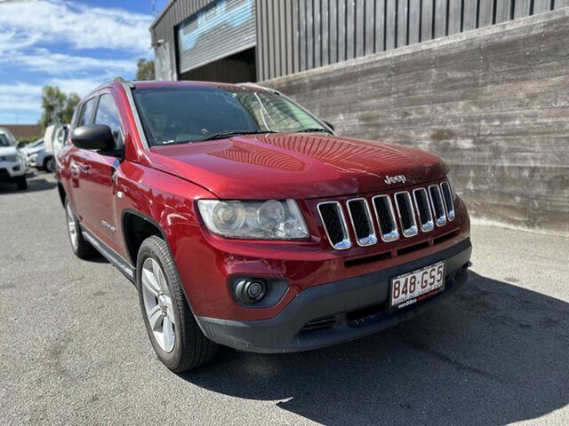 Used Jeep Compass MK MY13 Sport Labrador, 2013 Jeep Compass MK MY13 Sport Red 5 Speed Manual Wagon