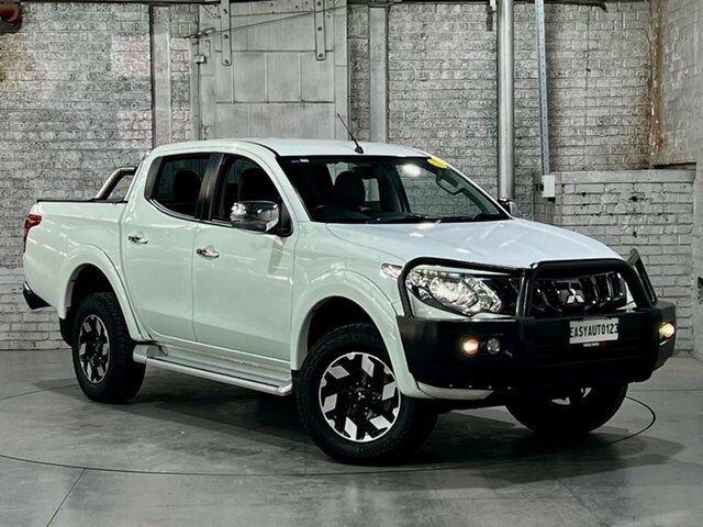 Used Mitsubishi Triton MQ MY18 Exceed Double Cab Mile End South, 2018 Mitsubishi Triton MQ MY18 Exceed Double Cab White 5 Speed Sports Automatic Utility