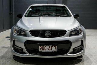 2016 Holden Ute Vfii MY16 SV6 Black Edition Silver 6 Speed Automatic Utility