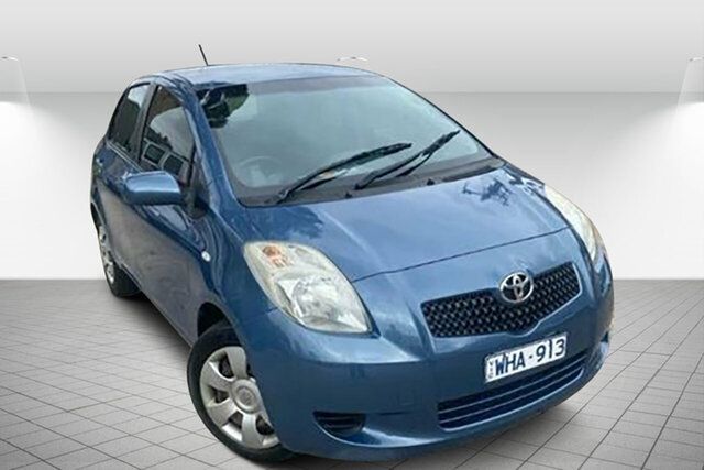 Used Toyota Yaris NCP91R YRS Oakleigh South, 2008 Toyota Yaris NCP91R YRS Blue 4 Speed Automatic