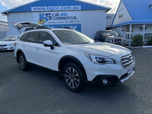 Used Subaru Outback B6A MY17 2.5i CVT AWD Premium Woodridge, 2017 Subaru Outback B6A MY17 2.5i CVT AWD Premium White 6 Speed Constant Variable Wagon