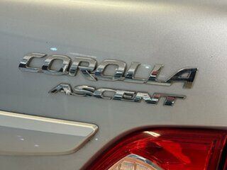 2013 Toyota Corolla ZRE152R Ascent Silver 4 Speed Automatic Sedan.