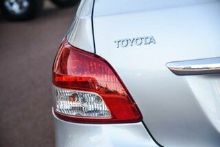 2013 Toyota Yaris NCP93R YRS Silver Pearl 4 Speed Automatic Sedan
