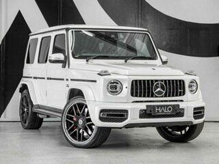 2018 Mercedes-Benz G-Class W463 809MY G63 AMG SPEEDSHIFT 4MATIC White 9 Speed Sports Automatic Wagon.