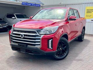 2023 Ssangyong Musso Q261 MY24 Ultimate Luxury Crew Cab Red 6 Speed Sports Automatic Utility