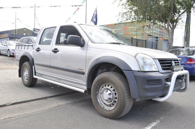 Used Holden Rodeo RA LX (4x4) Hoppers Crossing, 2003 Holden Rodeo RA LX (4x4) Silver 5 Speed Manual Crew Cab Pickup